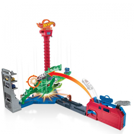 Hot Wheels Atak Smoka Zestaw z Napędem Auta GJL13